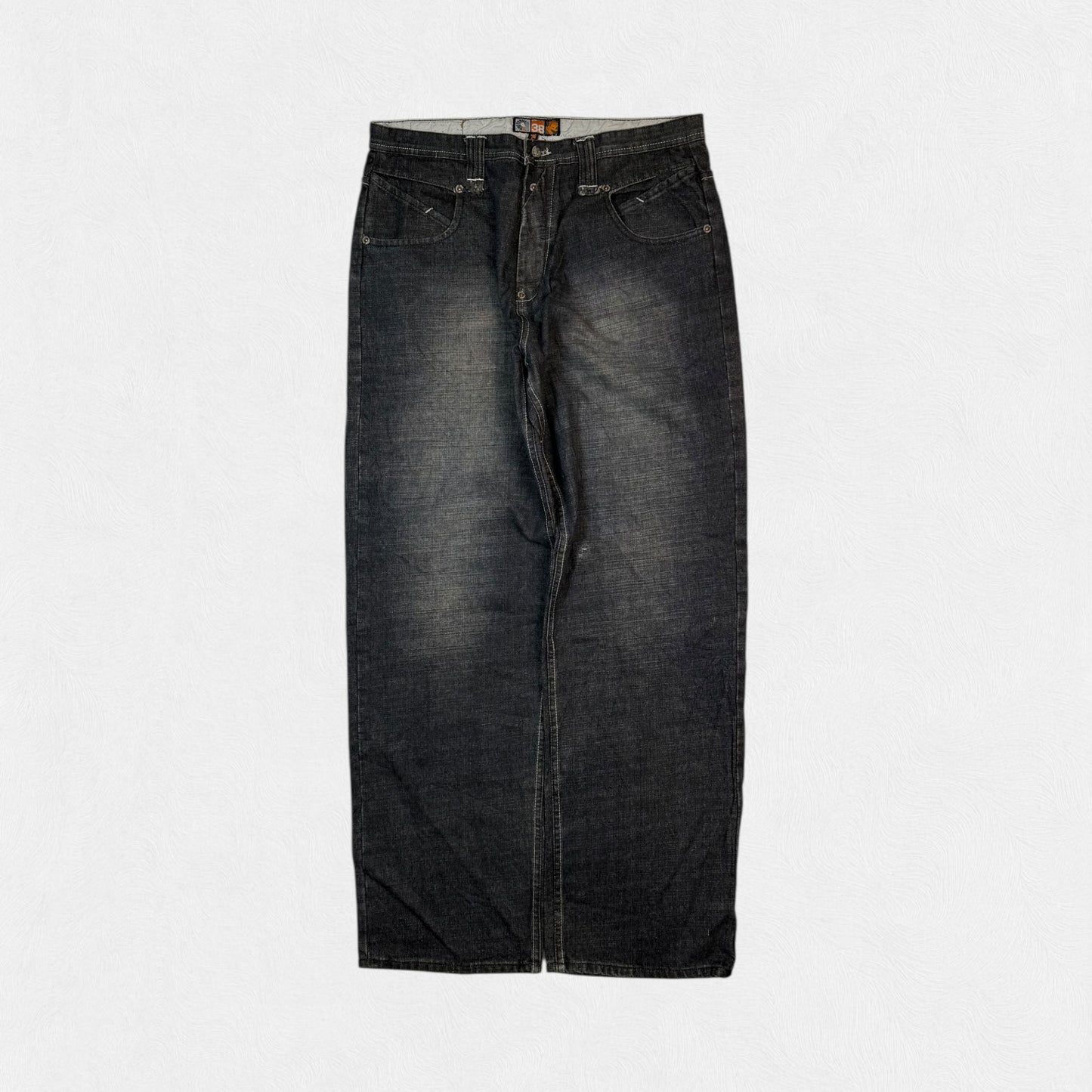 Vintage Y2K Akademiks baggy jeans (W38)