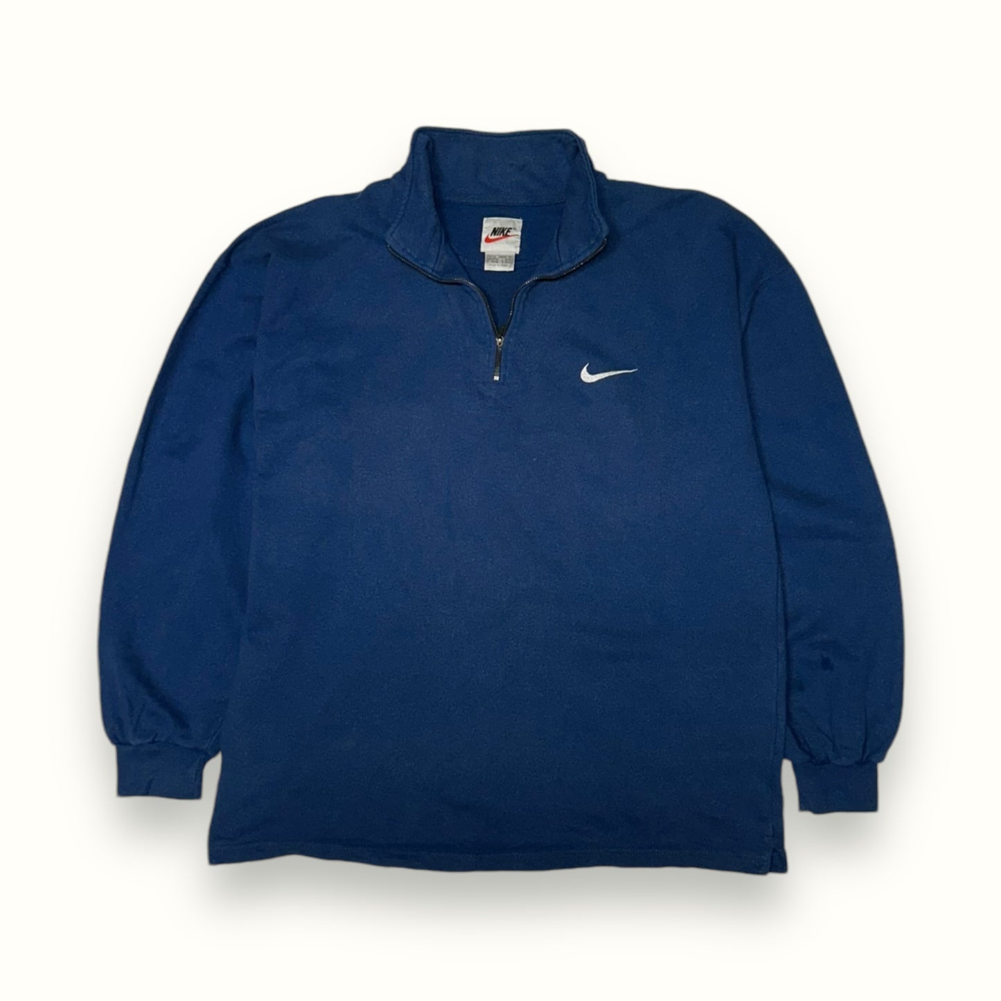 Vintage 90s Nike quarter zip sweatshirt (XL)