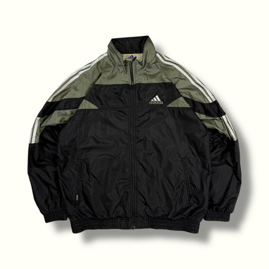 Vintage Adidas colour block track jacket (L)