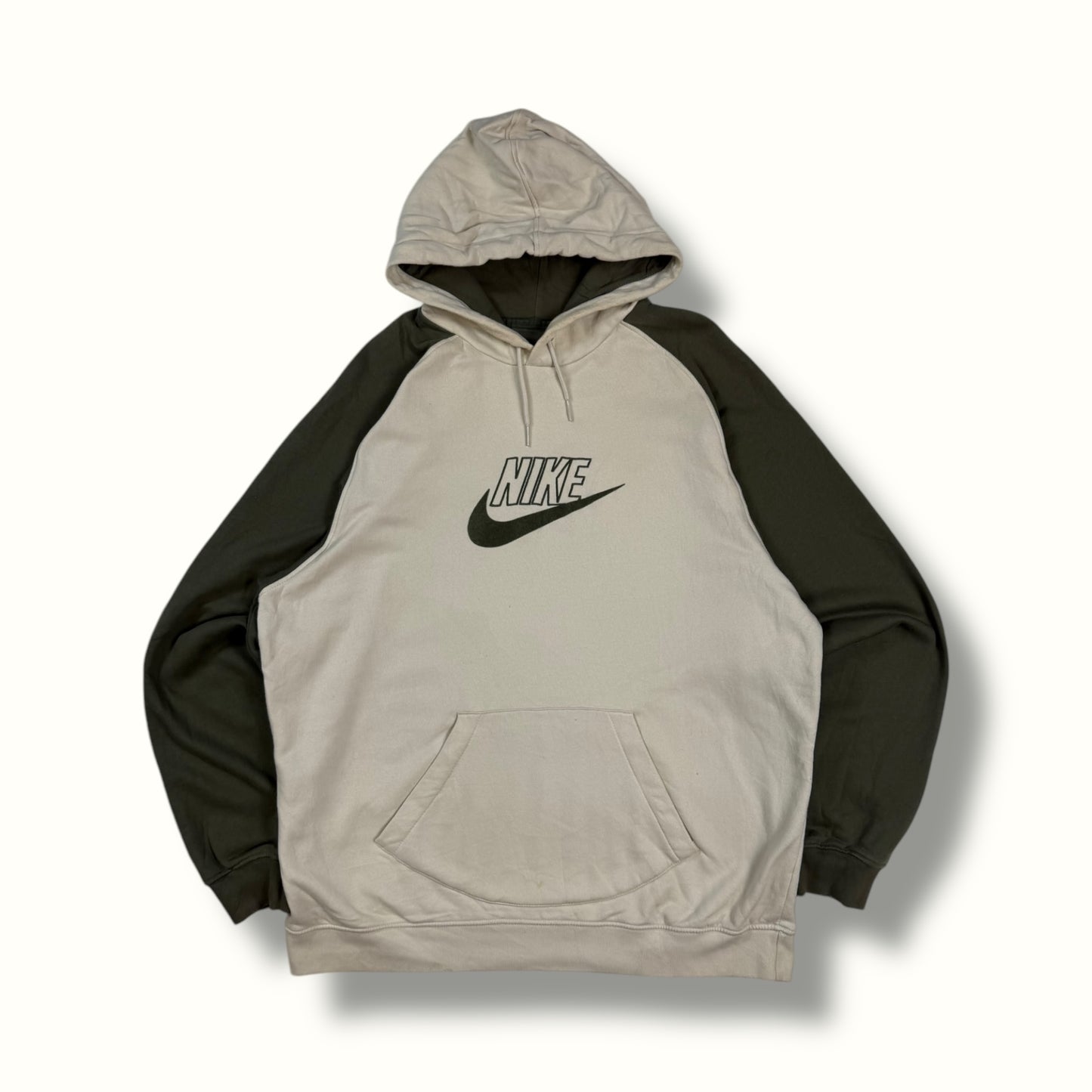 Vintage Nike spell out hoodie (XXL)