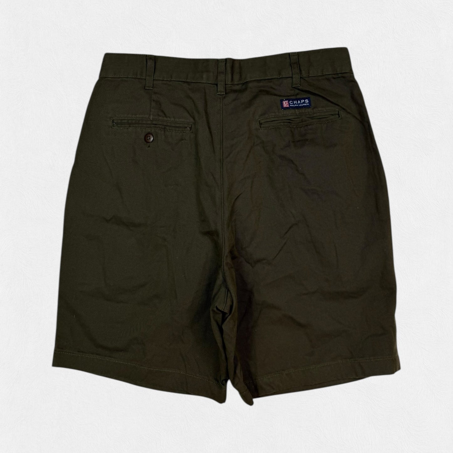 Vintage Chaps Ralph Lauren baggy chino shorts (W33)