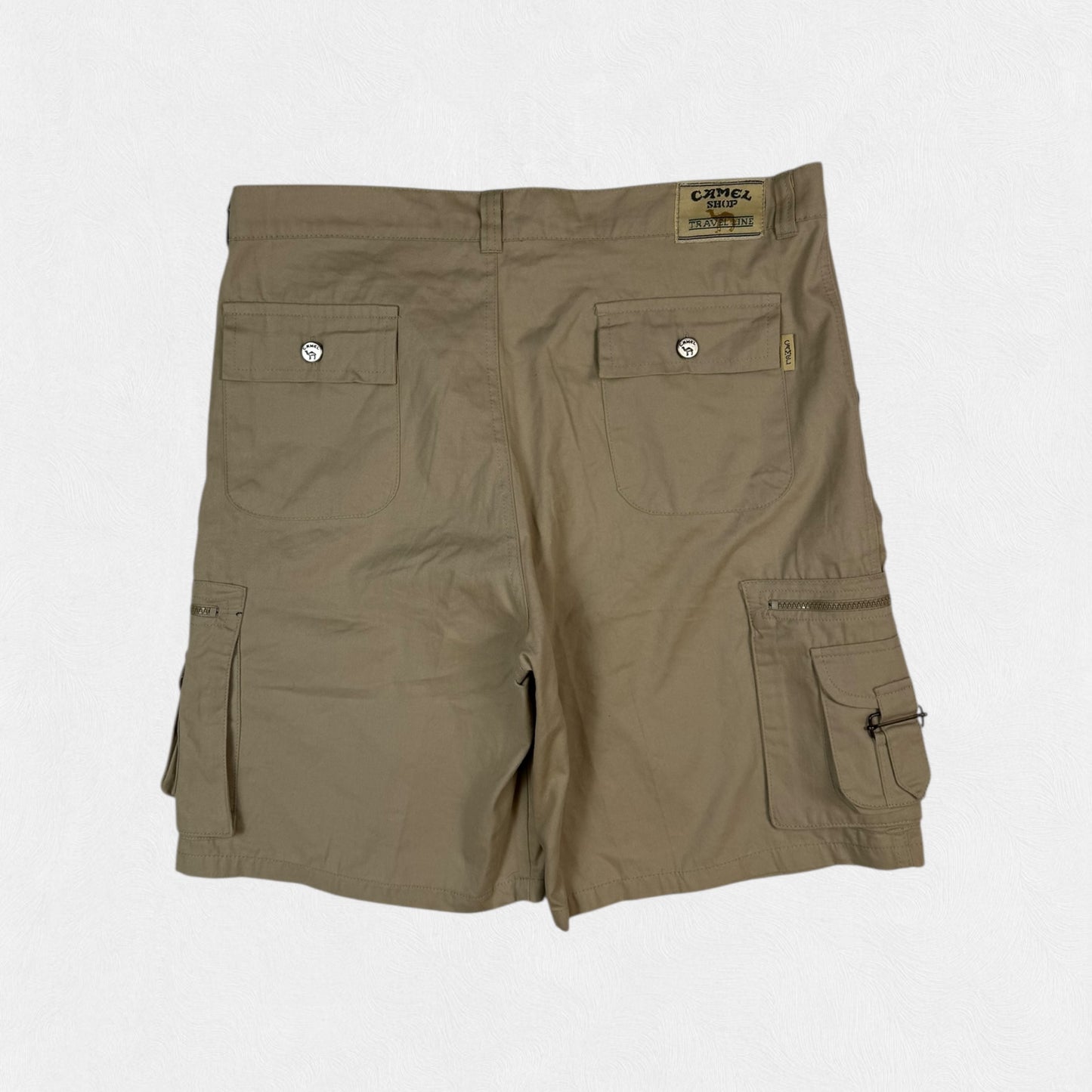 Vintage Camel baggy cargo shorts (W36)