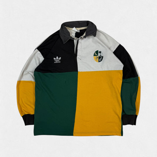 Vintage 90s Adidas originals nations tour rugby shirt (XL)