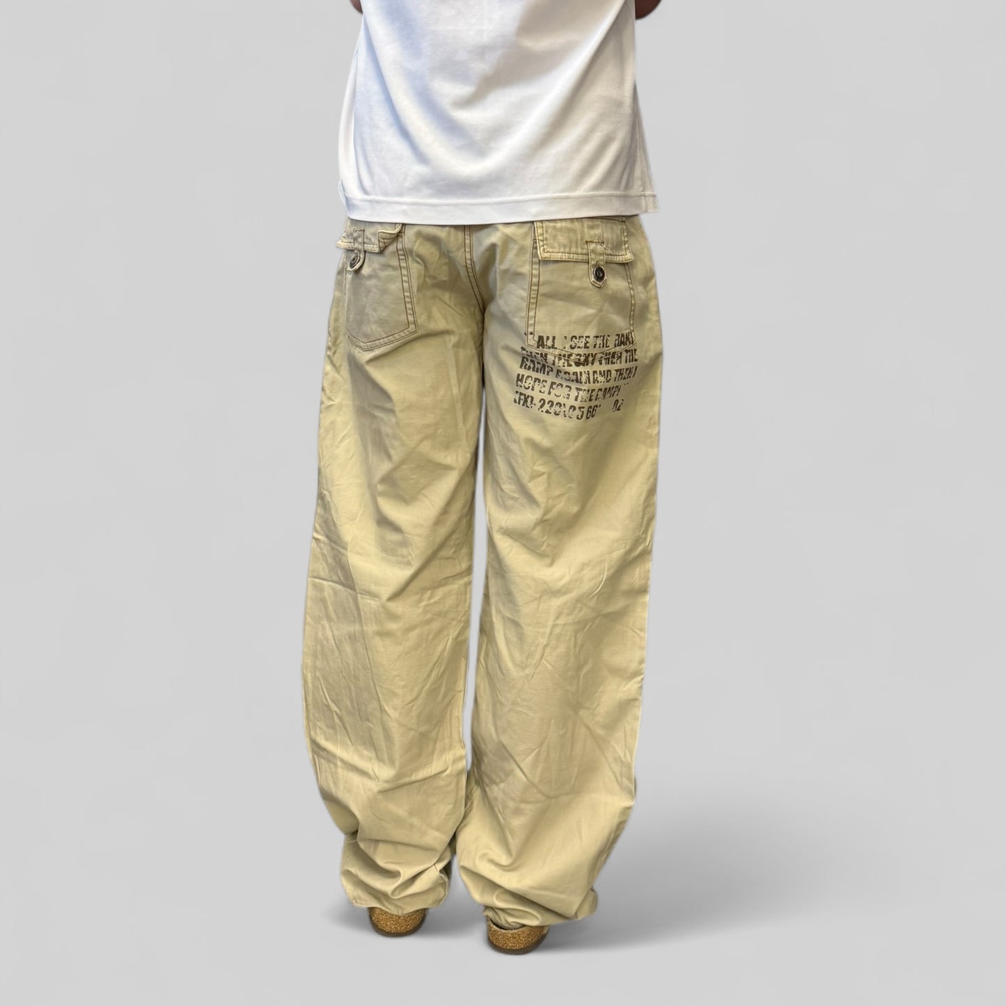 Vintage Baggy fit hip hop pants (W38)