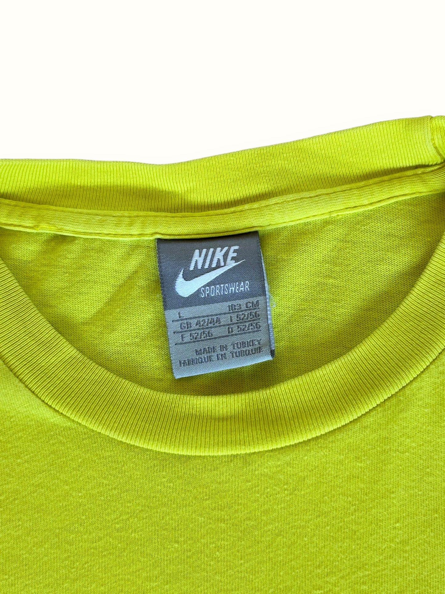 Vintage Nike Juventus centre swoosh tee (L)