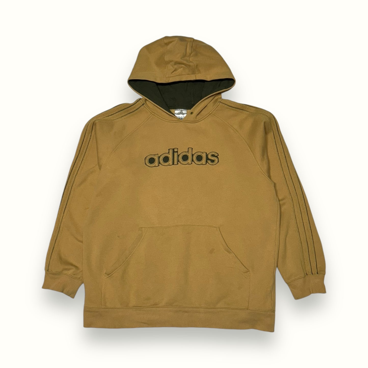 Vintage Adidas spell out hoodie (L)