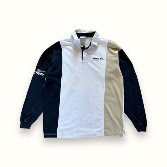 Vintage Reebok athletic dept rugby polo (L)