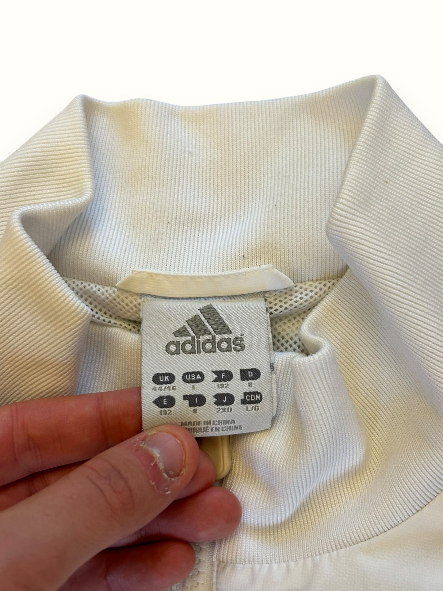 Vintage Liverpool 2009/10 Adidas champions league track jacket (L)