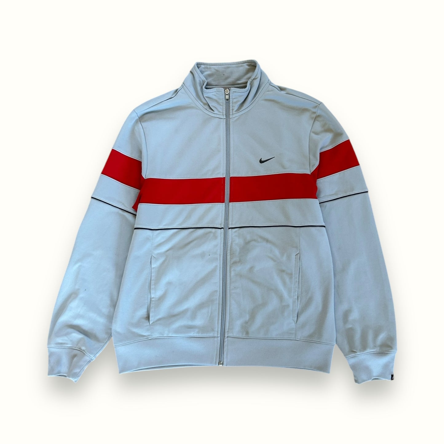 Vintage Nike athletic dept mini swoosh track jacket (M)