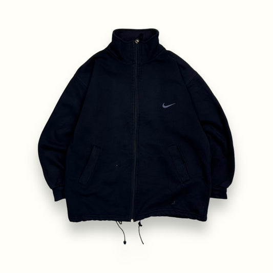 Vintage Nike mini swoosh full zip sweatshirt (M)