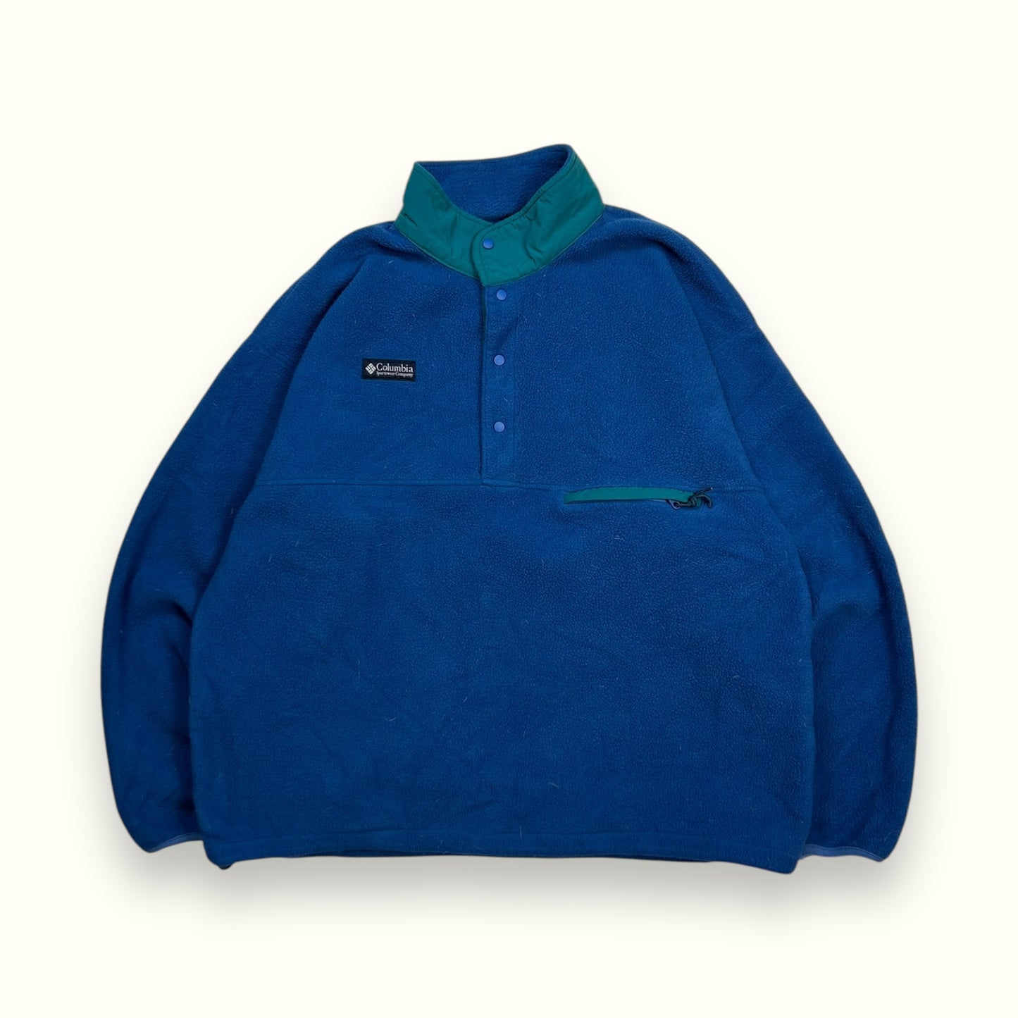 Vintage 90s Columbia pullover fleece (XL)