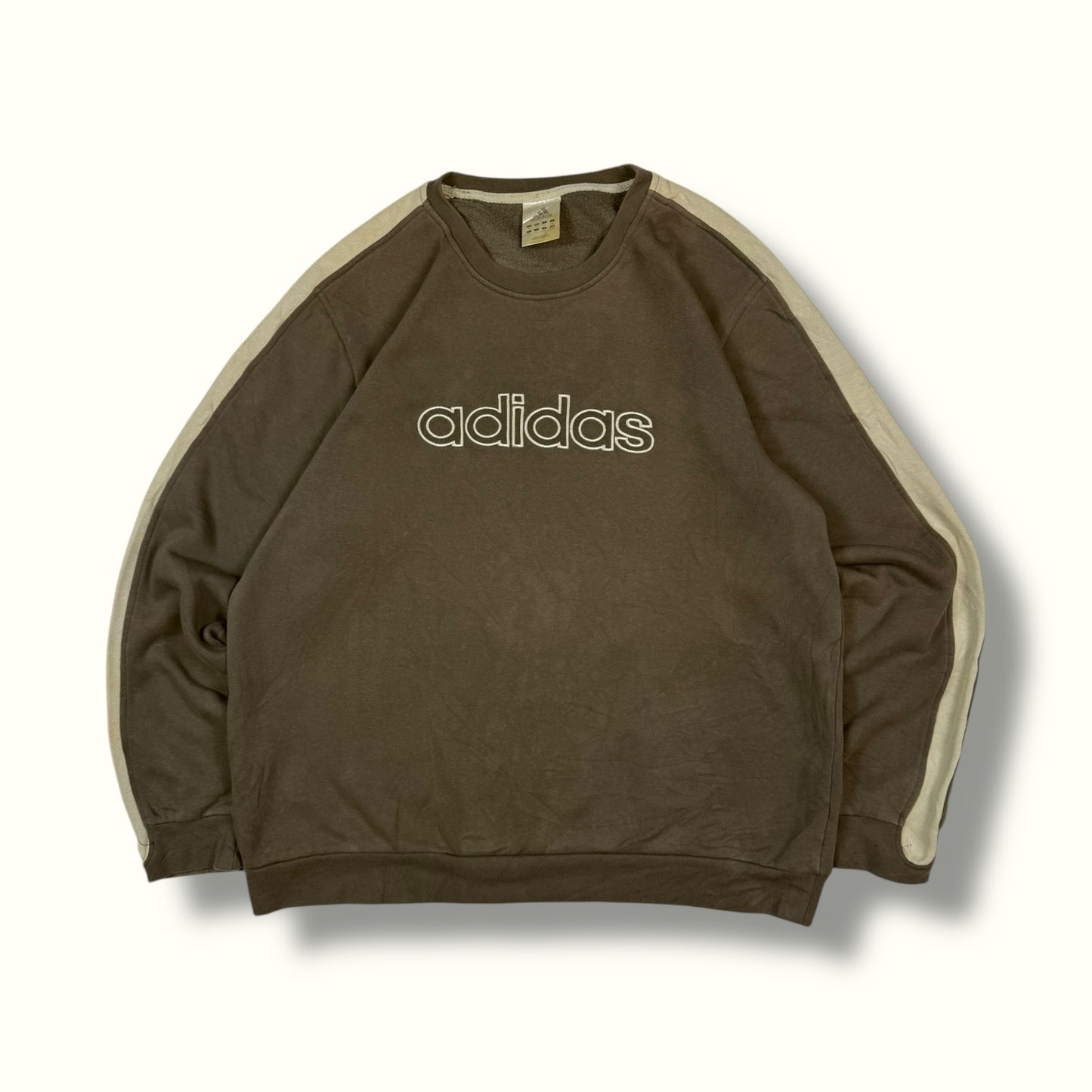 Vintage Adidas spell out sweatshirt (XL)