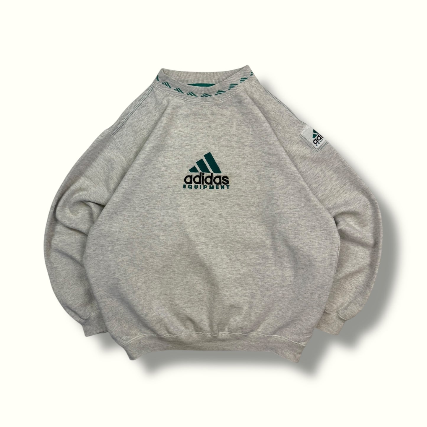 Vintage 90s Adidas equipment centre logo sweatshirt (L)