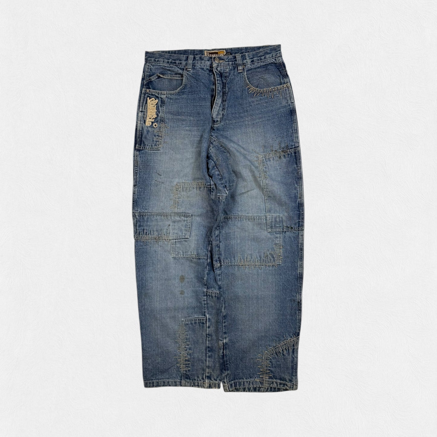 Vintage Southpole baggy denim jeans (W36)