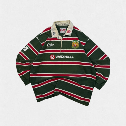 Vintage Leicester Tigers 1999-01 Cotton Traders rugby shirt (XL)