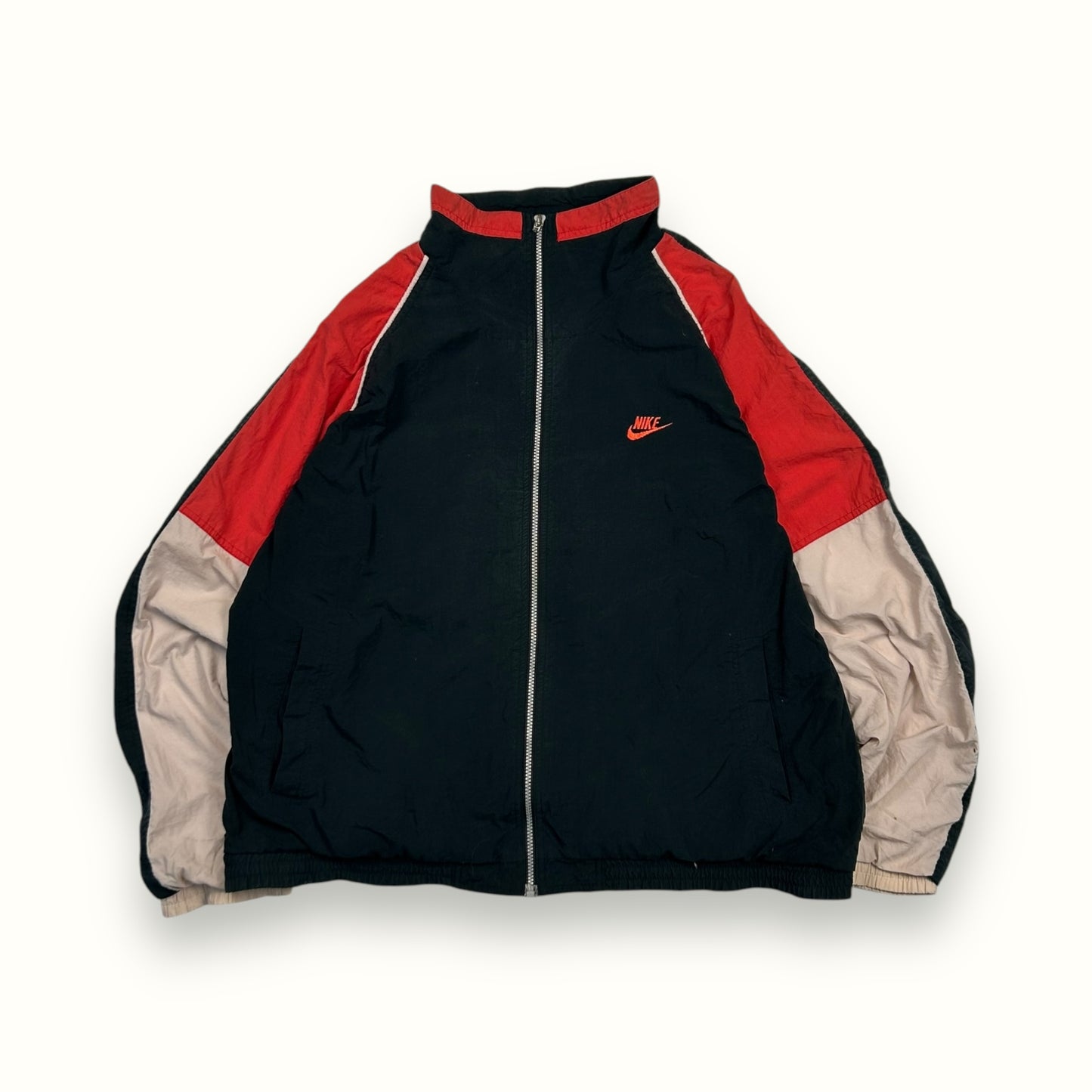 Vintage 90s Nike force basketball track jacket (XL)