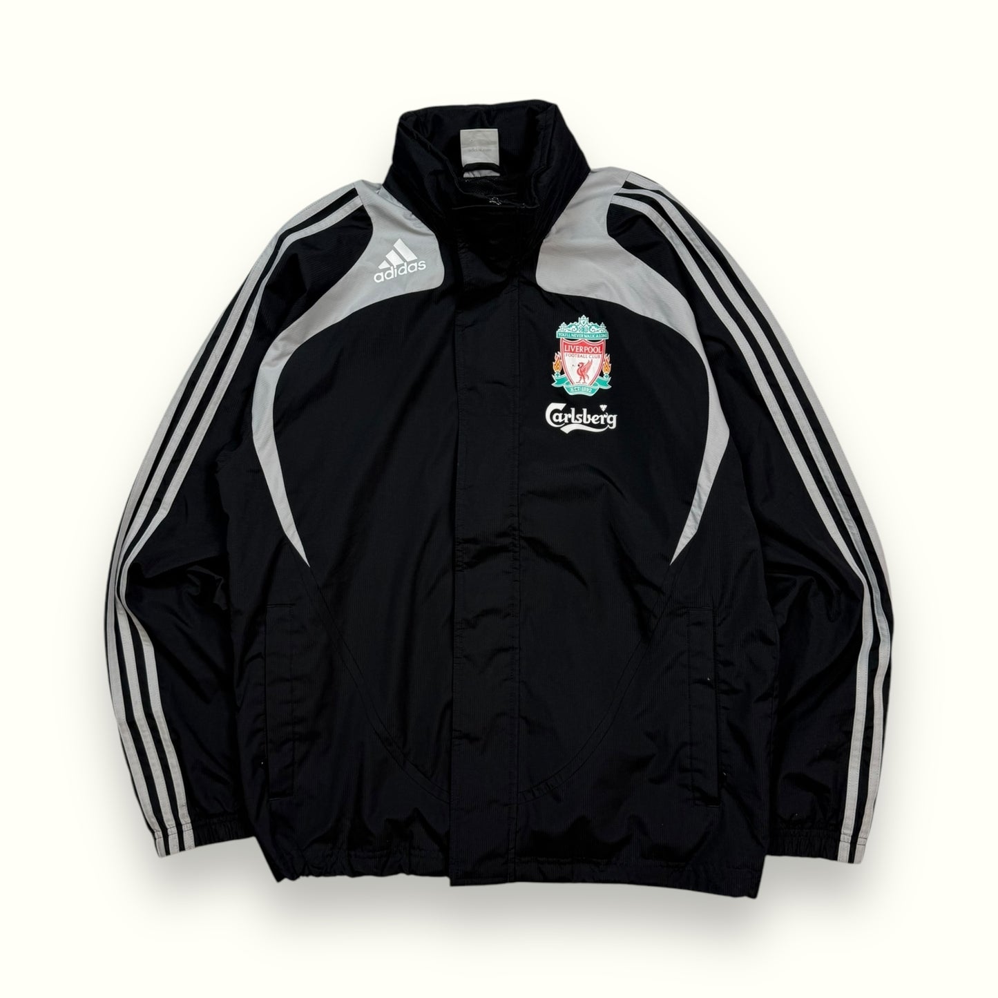 Vintage Liverpool 2008-09 Adidas rain jacket (S)