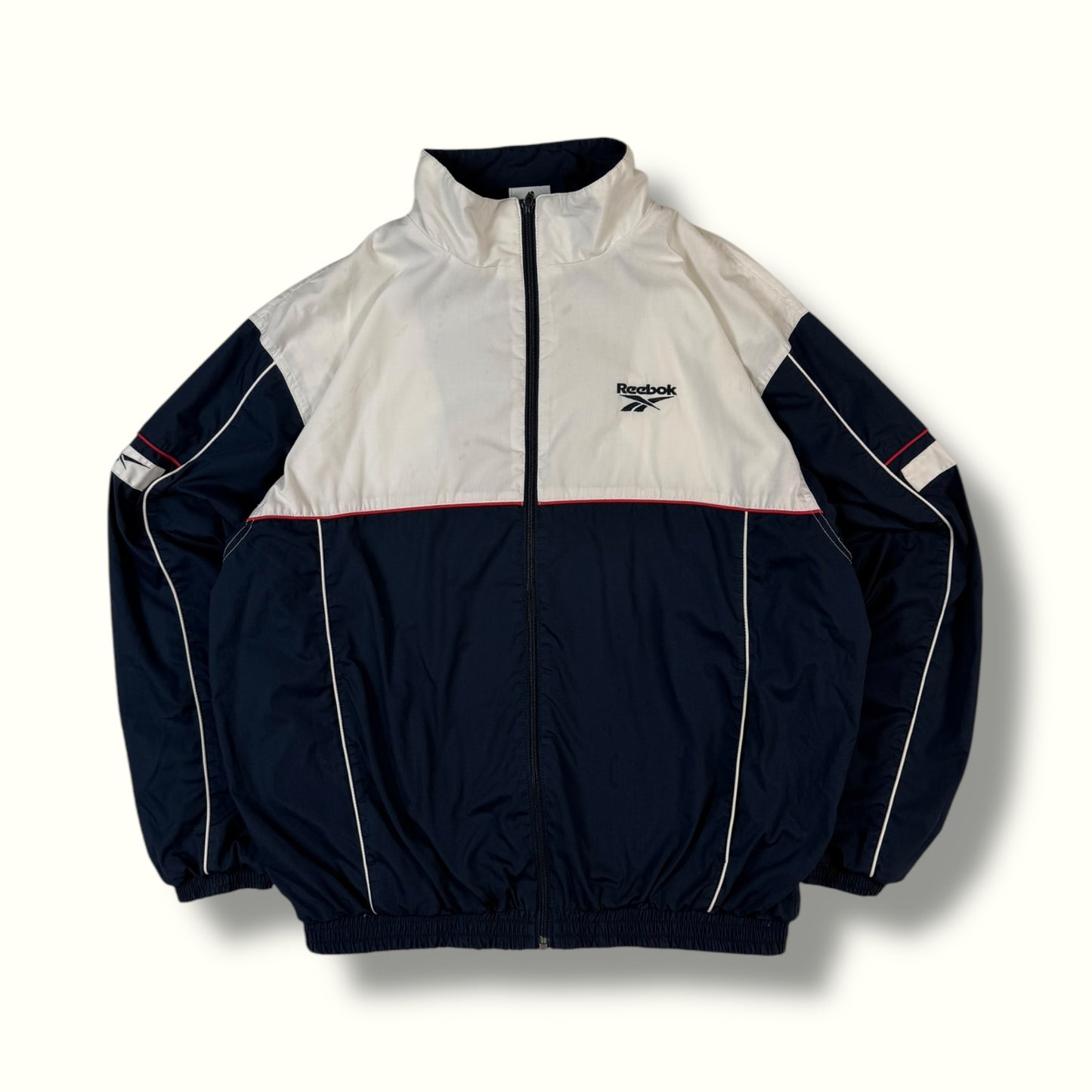 Vintage Reebok colour block track jacket (L)
