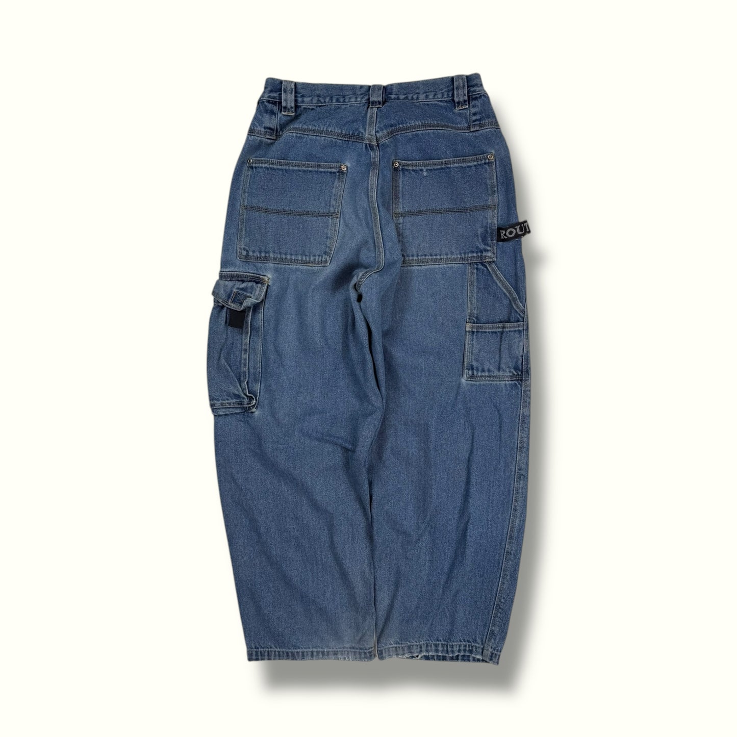 Vintage Route 66 baggy carpenter jeans (W30)