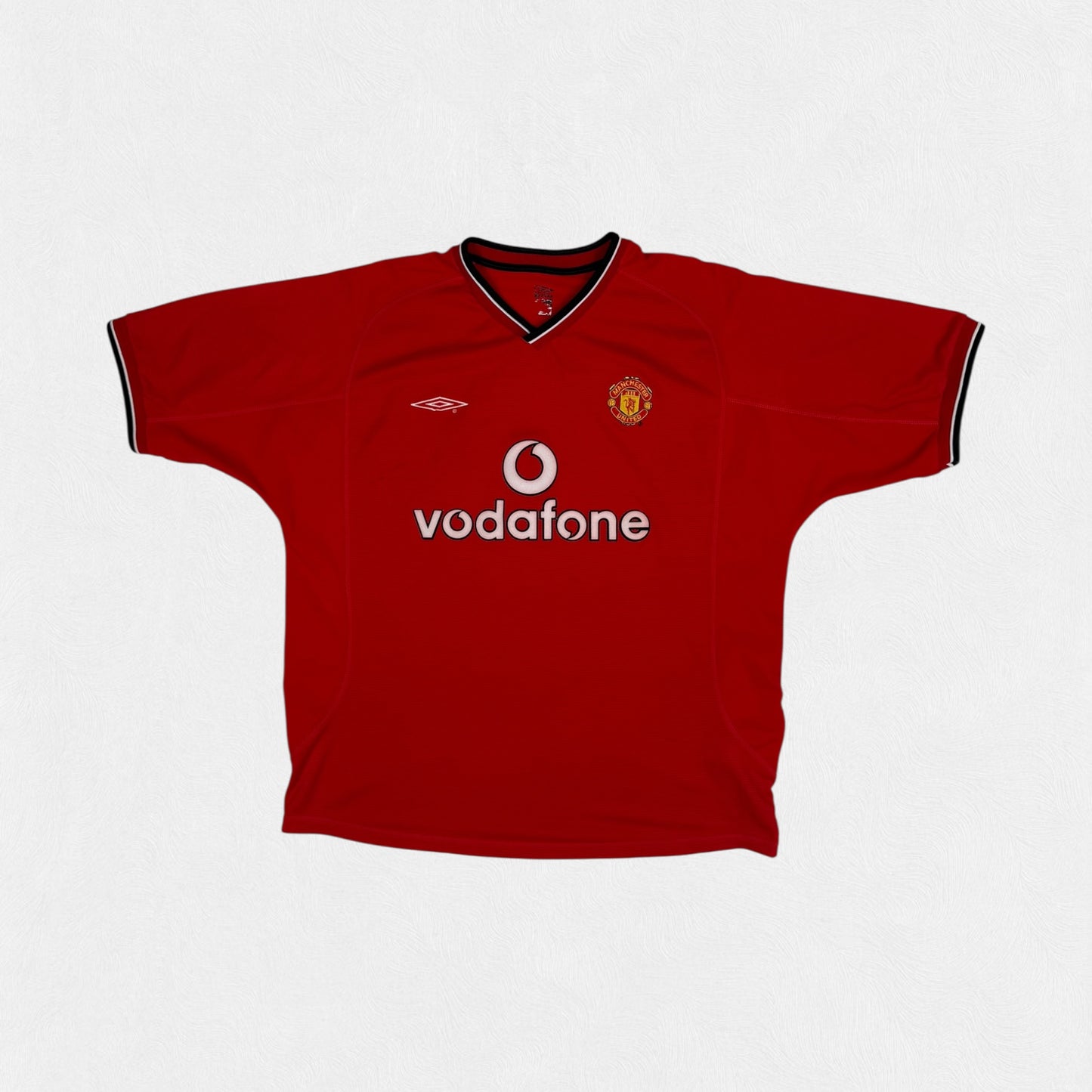 Vintage Manchester United 2000-02 Umbro home football shirt (XL)