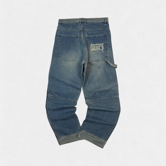 Vintage Download baggy hip hop carpenter jeans (W30)