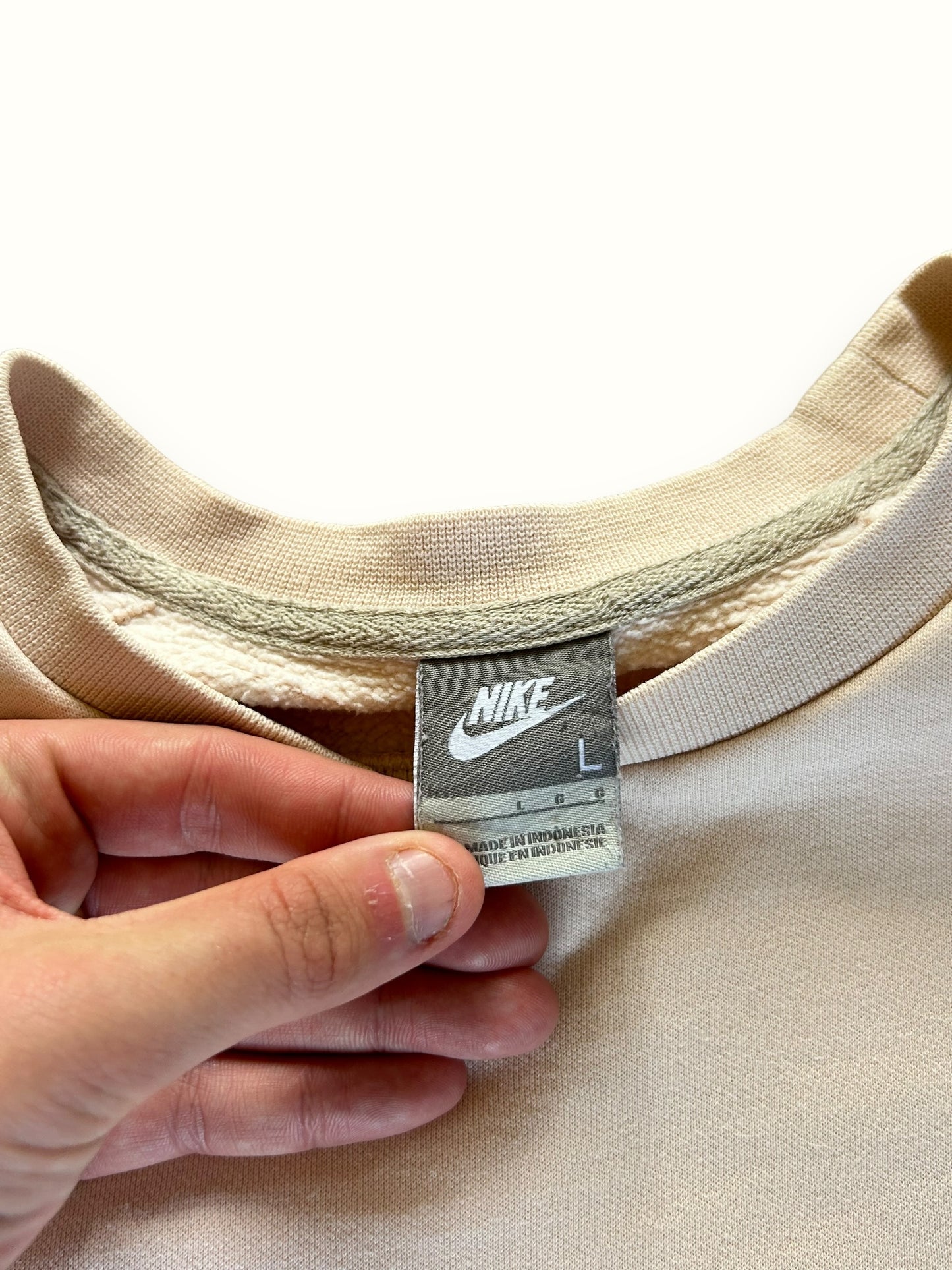 Vintage Nike mini swoosh sweatshirt (L)