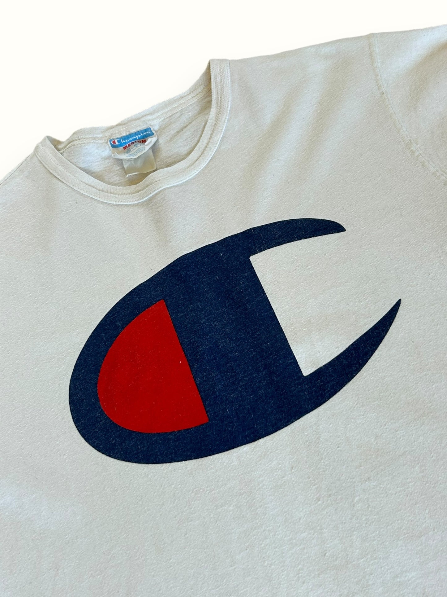Champion big logo tee (M)