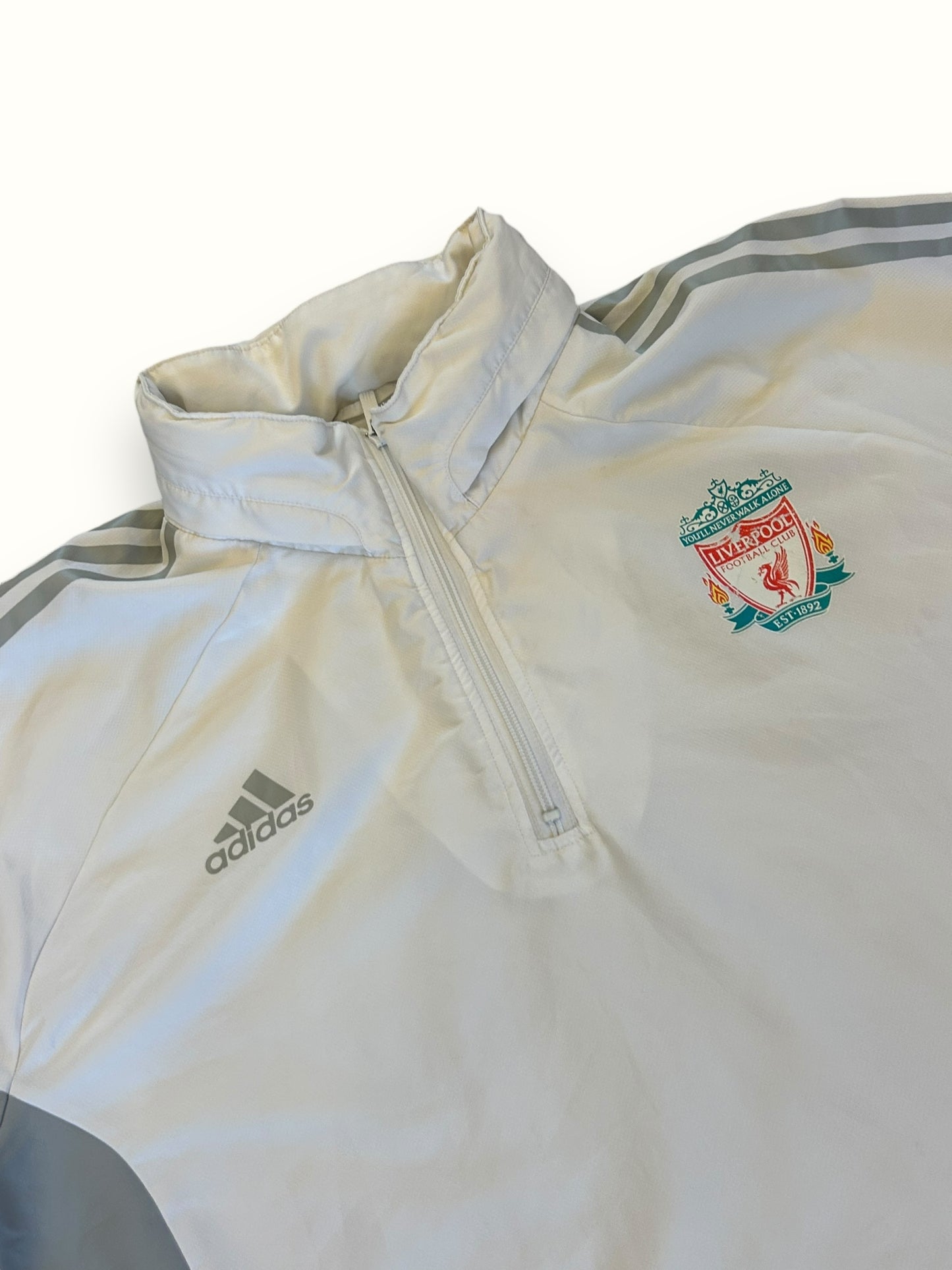 Vintage Liverpool 2009/10 quarter zip track jacket (L)