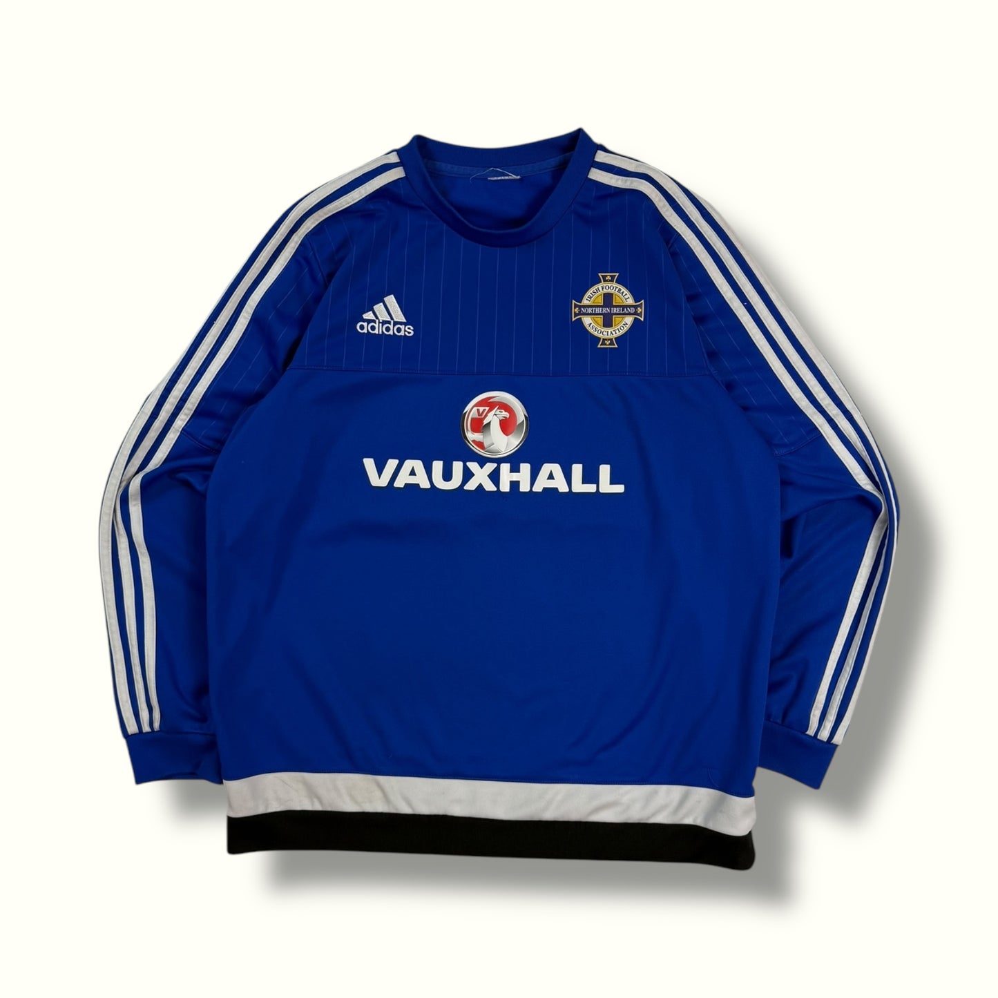 Northern Ireland 2015/16 Adidas football training sweatshirt (M)