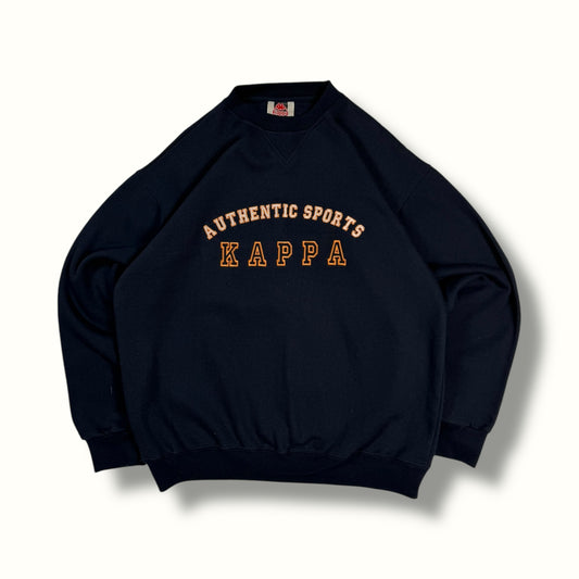 Vintage 90s Kappa spell out sweatshirt (XL)