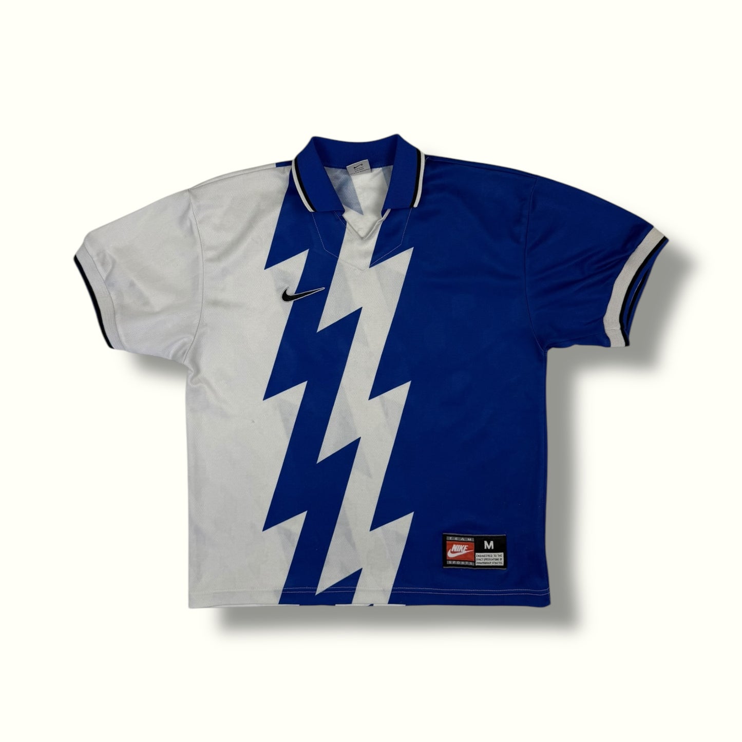 Vintage 90s Nike template thunder football shirt (M)