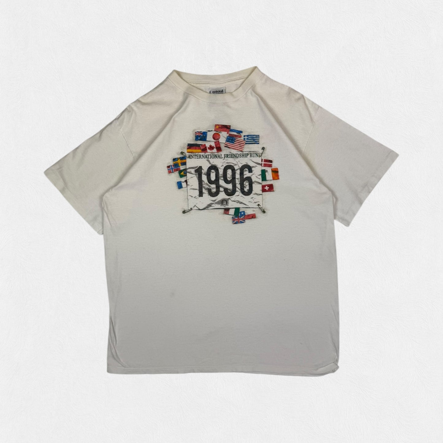 Vintage Adidas equipment 1996 graphic tee (L)
