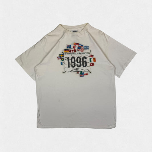 Vintage Adidas equipment 1996 graphic tee (L)