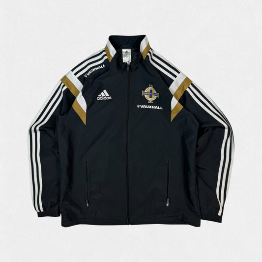 Northern Ireland 2014/15 Adidas football track jacket (M)