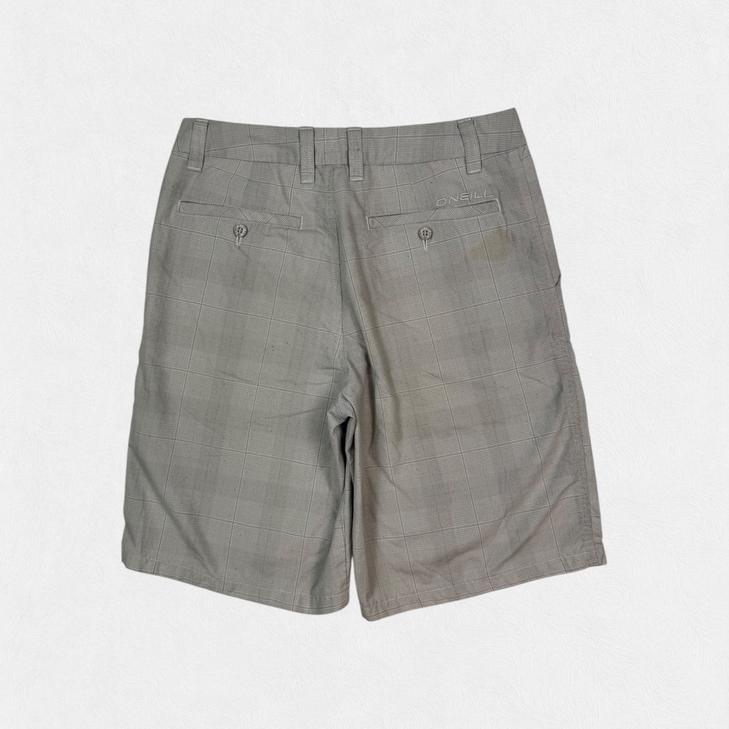 Vintage O'neill baggy checkered shorts (W30)