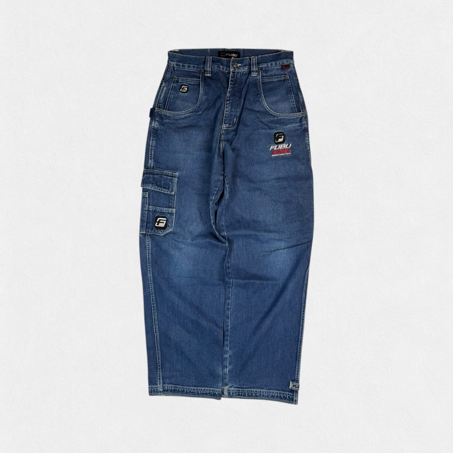 Vintage FUBU baggy carpenter denim jeans (W32)