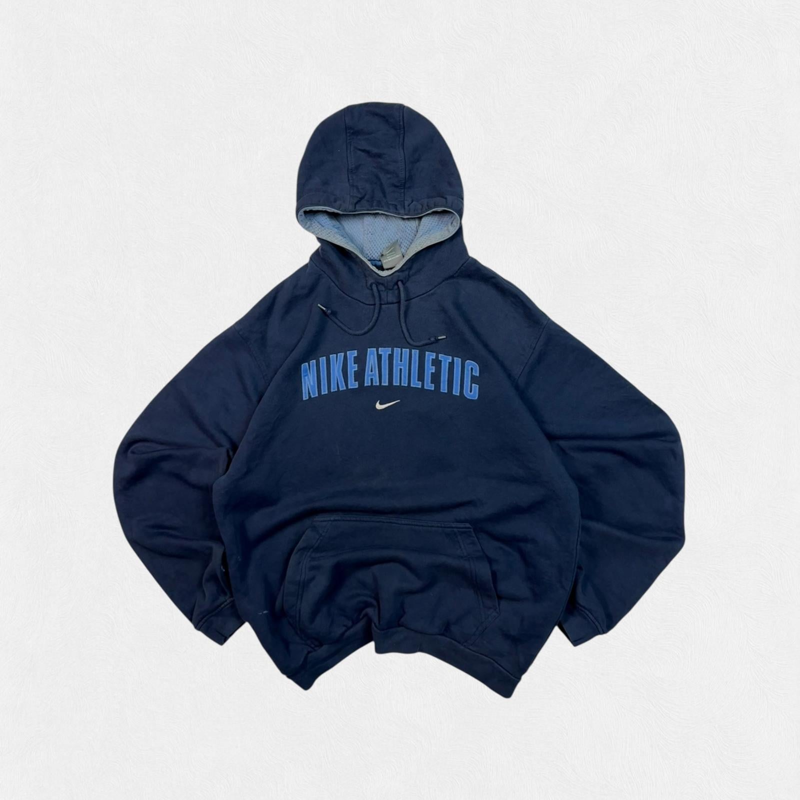 Vintage Nike athletic spell out hoodie (M)