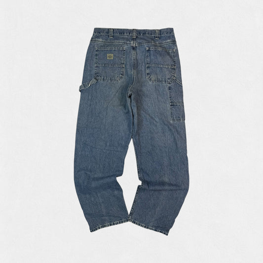 Vintage Lee dungarees baggy carpenter jeans (W34)