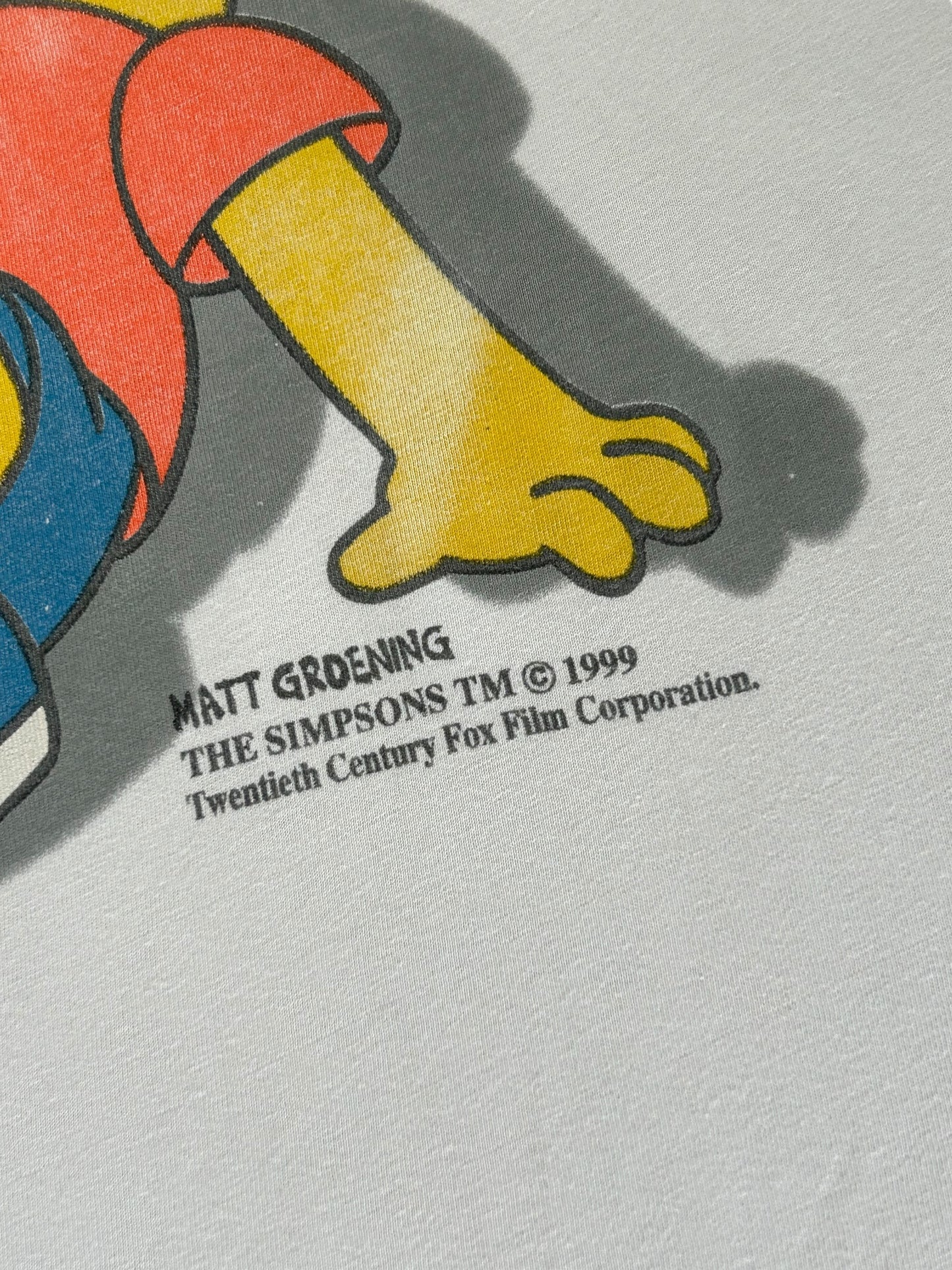 Vintage 90s The simpsons graphic tee (L)