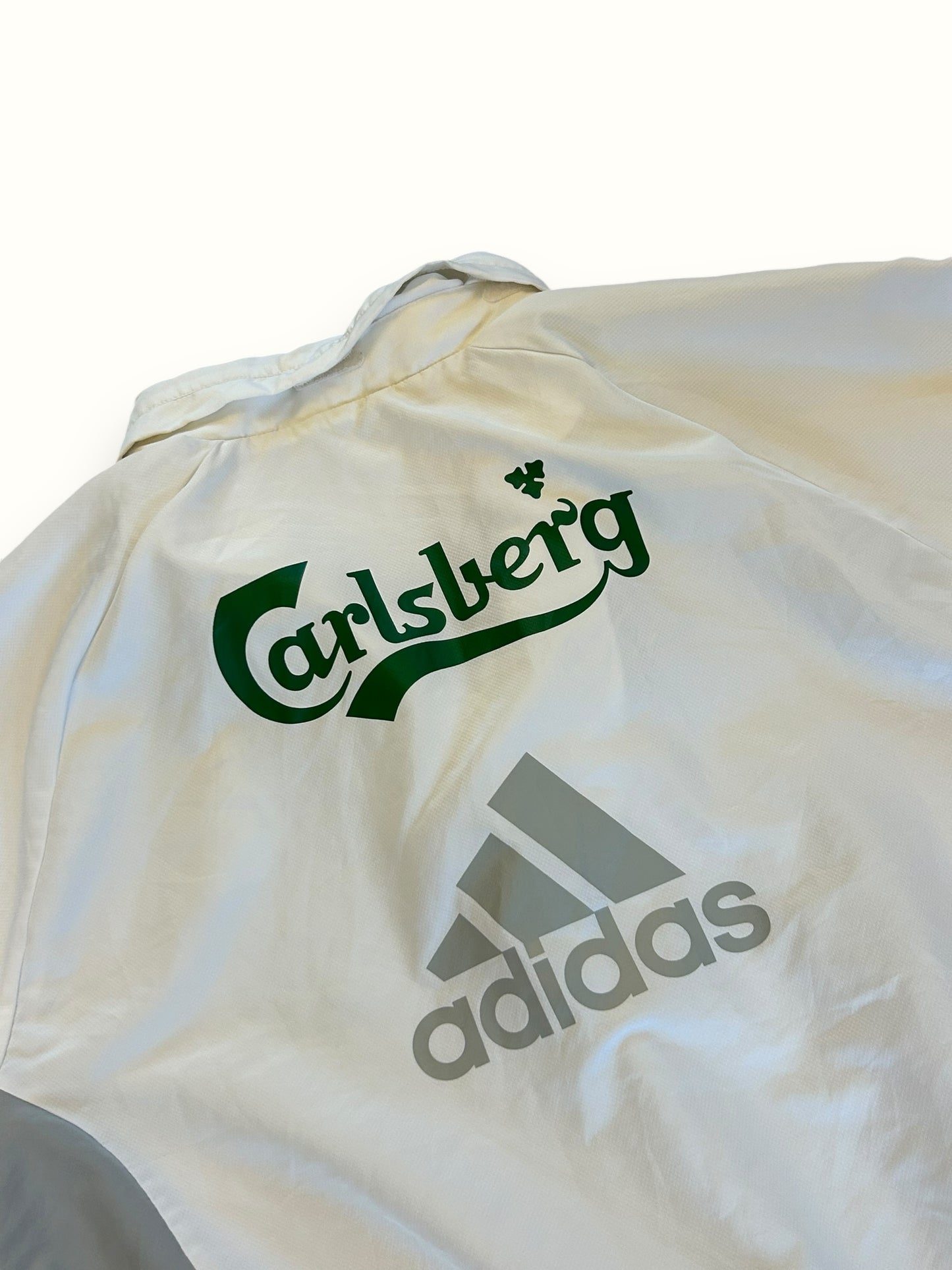 Vintage Liverpool 2009/10 quarter zip track jacket (L)