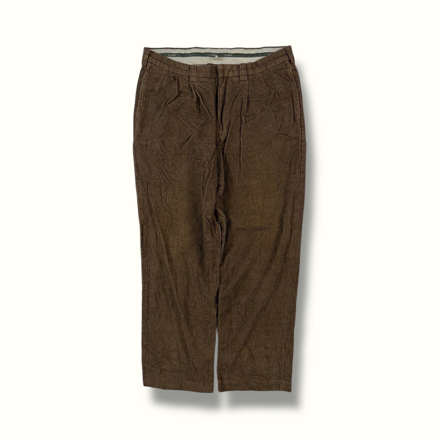 LL Bean baggy corduroy trousers (W36)