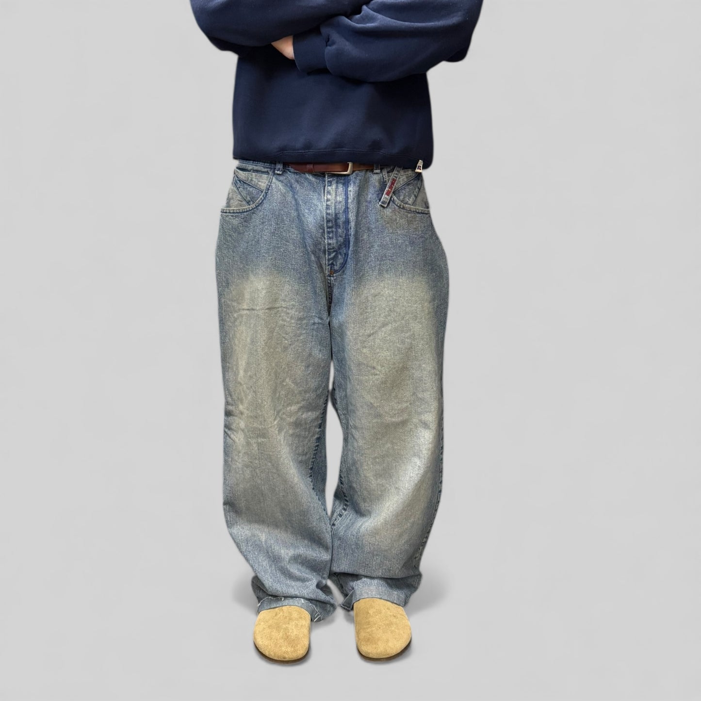 Vintage Akademiks baggy hip hop Jeans (W38)