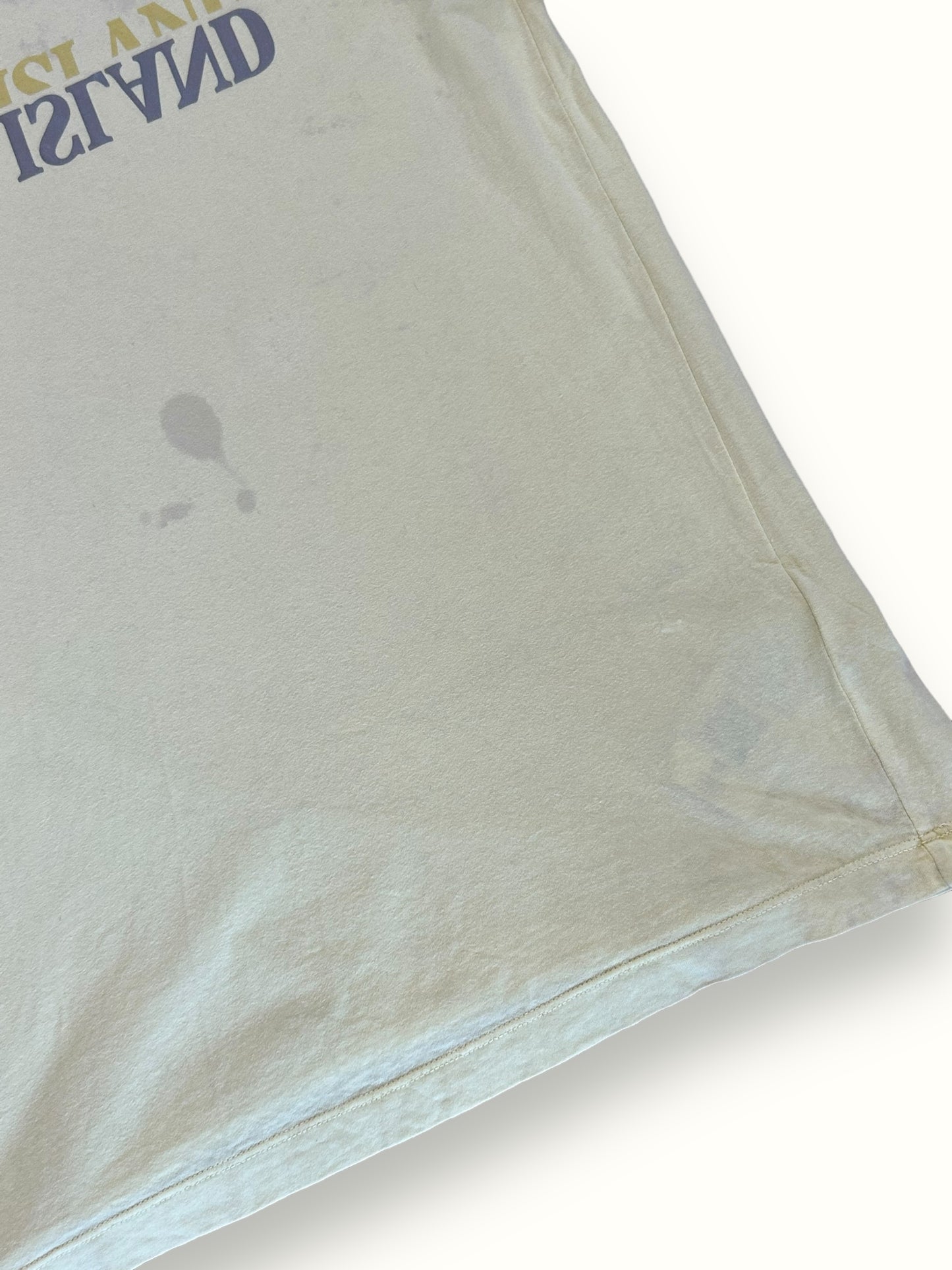 Stone Island reflective spell out tee (L)