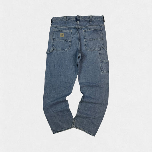 Vintage Lee dungarees baggy carpenter jeans (W34)