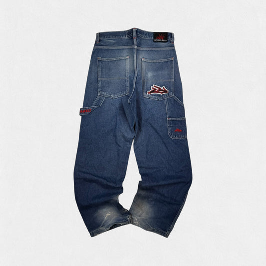 Vintage Y2K Hip Hop baggy carpenter jeans (W34)