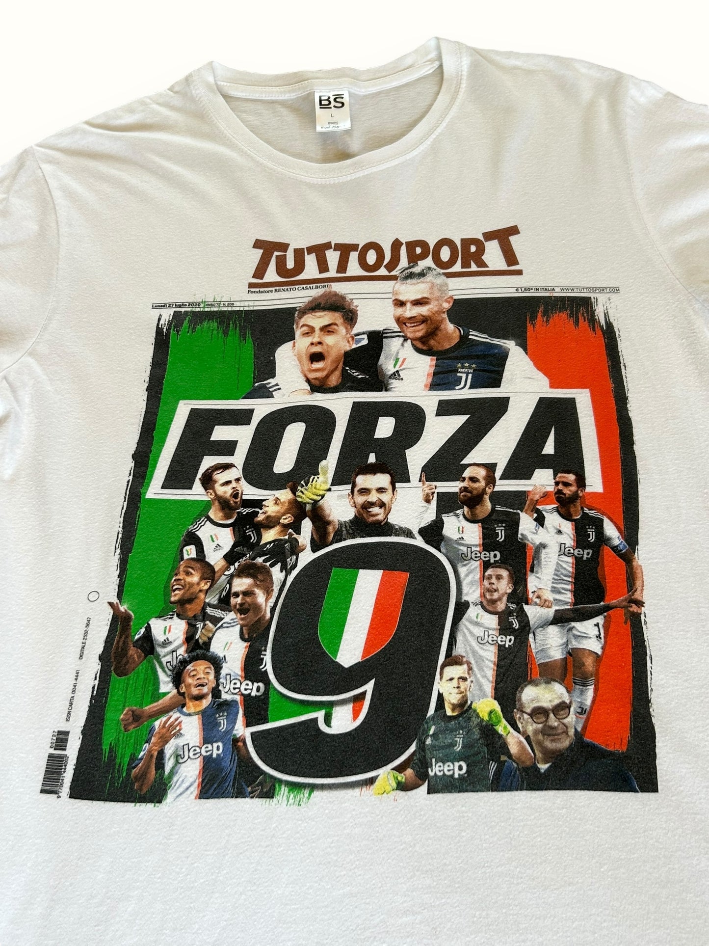 Juventus Tustosport graphic tee (L)