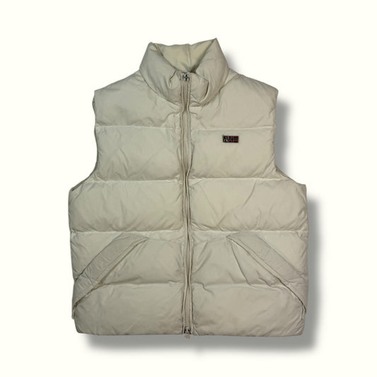 Vintage Napapijri gilet puffer jacket (S)