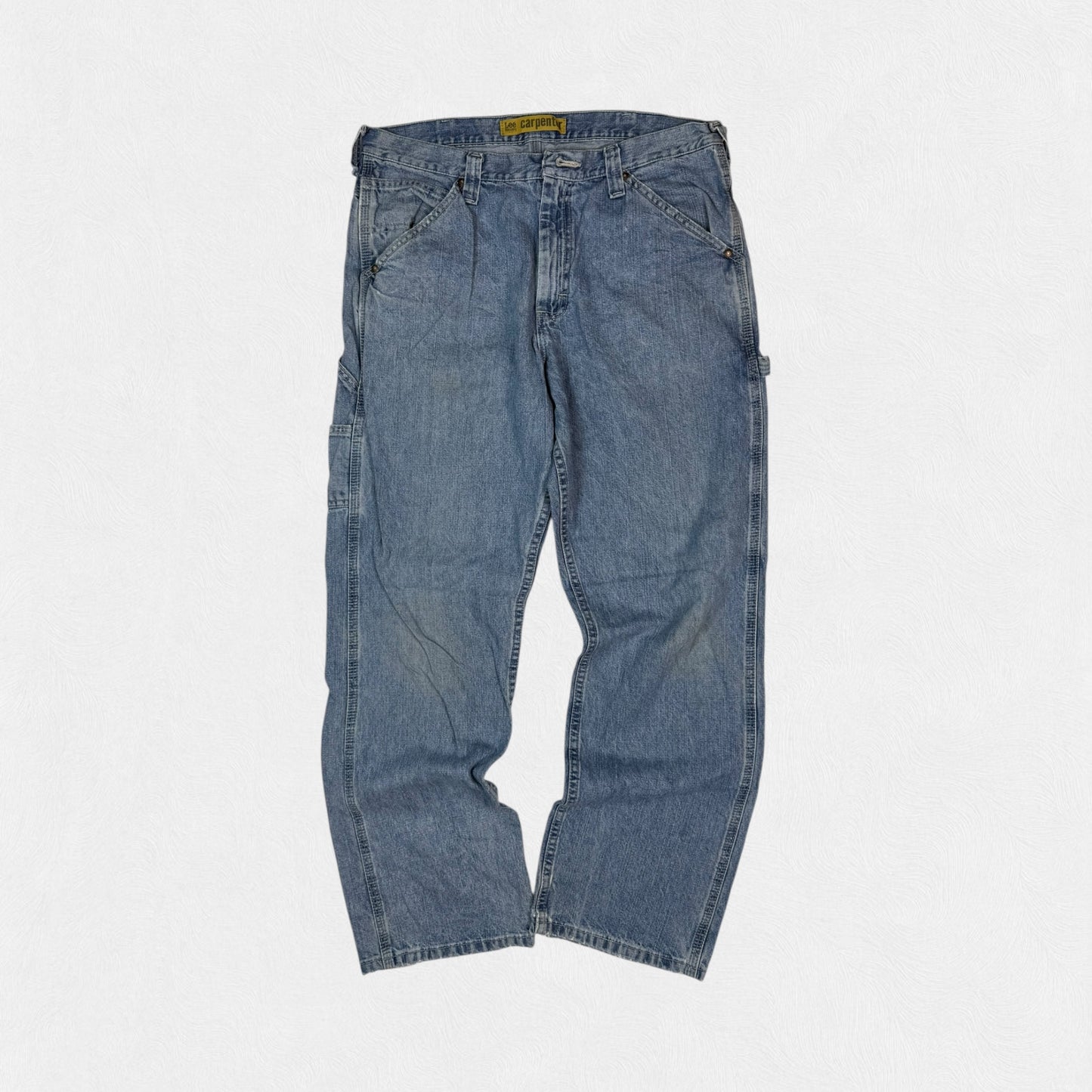 Vintage Lee dungarees baggy carpenter jeans (W34)