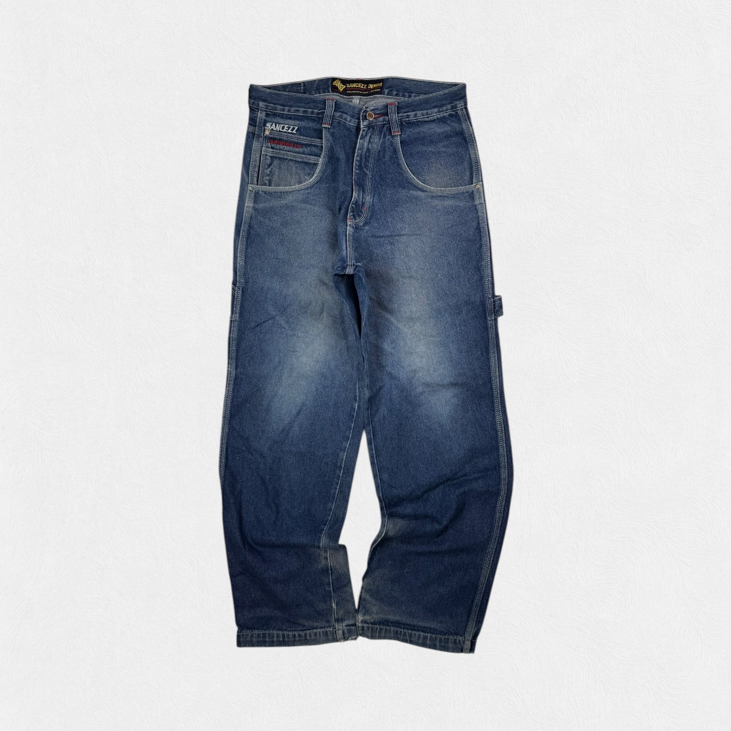 Vintage Y2K Hip Hop baggy carpenter jeans (W34)