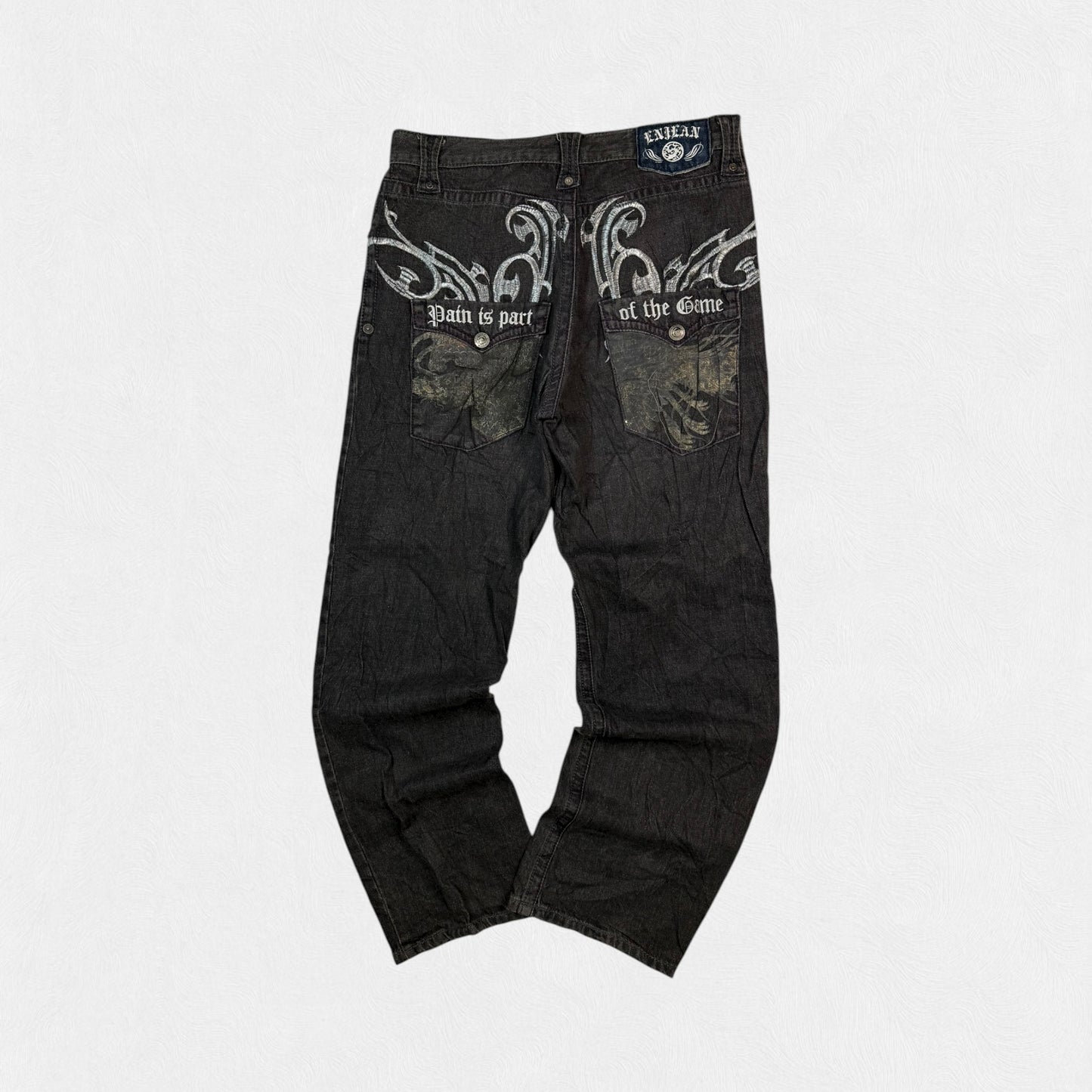 Vintage Y2K baggy hip hop jeans (W34)